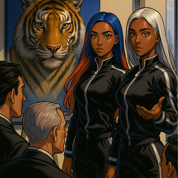 Visual Brand System — brand identity and character design